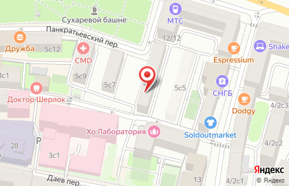 Магазин у дома Авокадо в Красносельском районе на карте