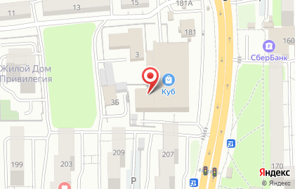 Банкомат АКБ Экспресс-Волга в Первомайском районе на карте