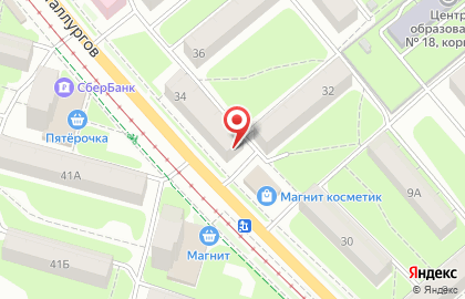 Салон-парикмахерская Экспресс Стрижка в Пролетарском районе на карте