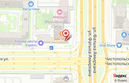 Супермаркет Трафик в Ново-Савиновском районе на карте