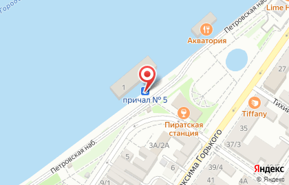 Ресторан Поплавок в Астрахани на карте