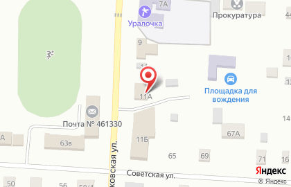 СберБанк в Оренбурге на карте