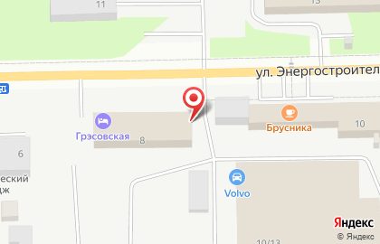 Гостиница Грэсовская на карте