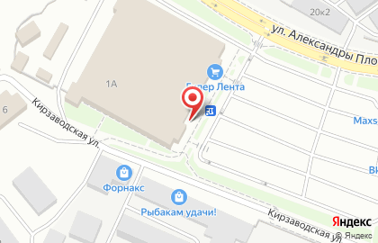 Аптека Радуга на Кирзаводской улице на карте