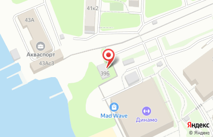 Линейный отдел полиции в порту Северный на карте
