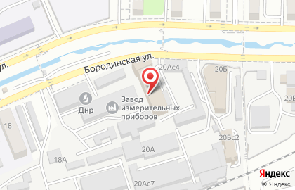 Многопрофильная фирма Армада на Бородинской улице на карте