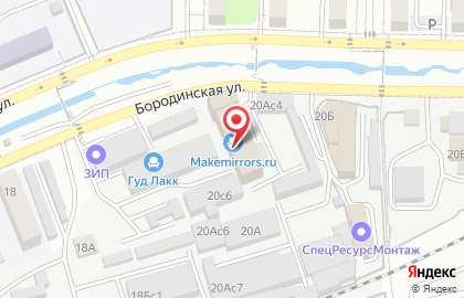 Служба доставки товаров из ИКЕА Икеа25 на Бородинской улице на карте