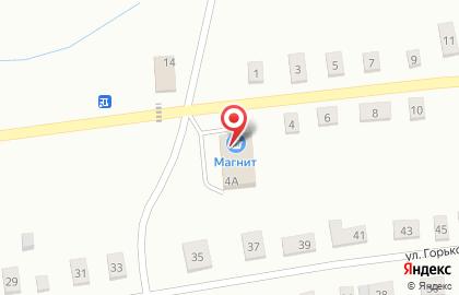 Супермаркет Магнит на улице Чапаева на карте