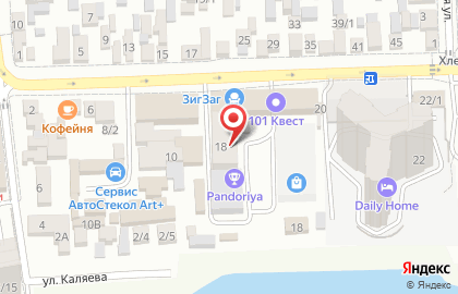 Акаприз на Кожевенной улице на карте