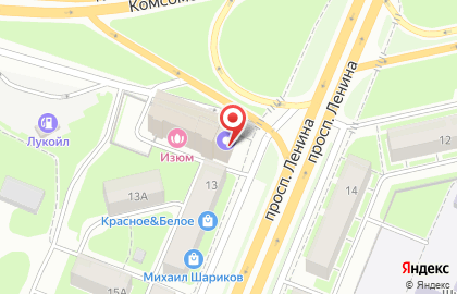 Торговая компания Камнеград на проспекте Ленина на карте