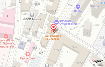 Интердорстрой на карте
