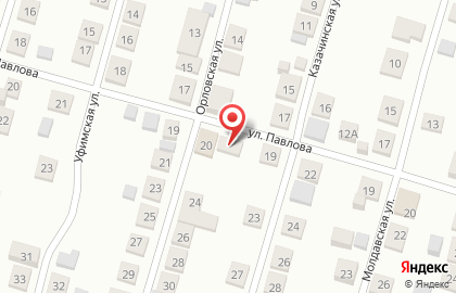 Продуктовый магазин в Новосибирске на карте