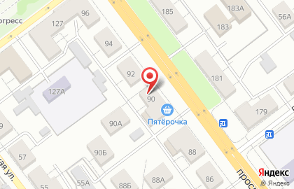 ИпоземБанк на проспекте Кирова, 90 на карте