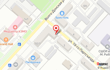 Участковый пункт полиции №6 на Волго-Донской улице на карте