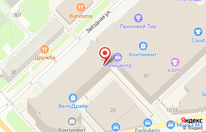 Салон связи Хорошая связь в Московском районе на карте