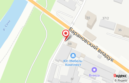 Магазин автозапчастей в Сочи на карте