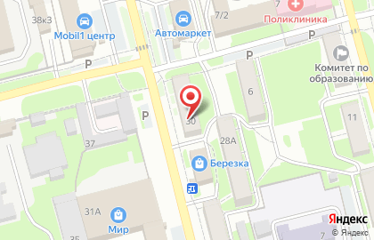 Магазин автозапчастей Лидер на Деповской улице на карте