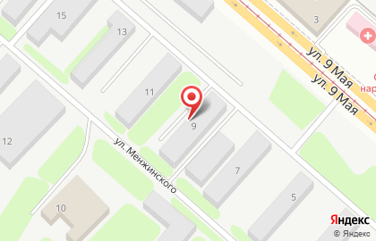 ООО Лазурит на улице Менжинского на карте
