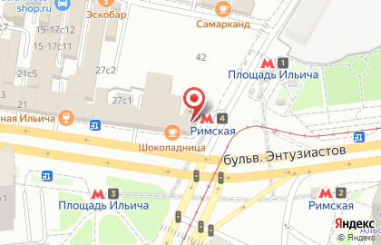 СДЭК. Экспресс-доставка на улице Сергия Радонежского на карте