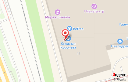 Магазин befree в Санкт-Петербурге на карте