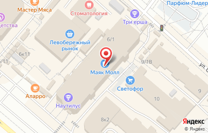 Магазин Все для выпечки на проспекте Комарова на карте