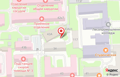 Кировский детский городской лечебно-диагностический центр на карте