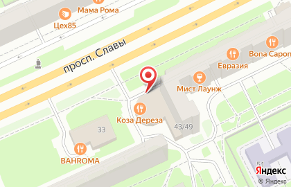 Гипермаркет Магнит в Санкт-Петербурге на карте