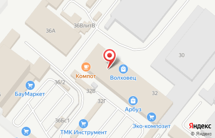 Строительно-торговая компания Камины и сауны в Автозаводском районе на карте