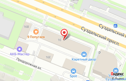Автомастерская 21 бокс на карте