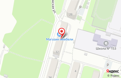 Супермаркет Пятёрочка в Орджоникидзевском районе на карте