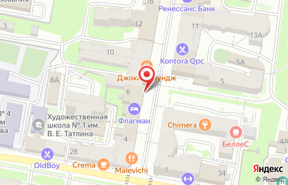 Escobar на Московской улице на карте