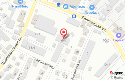 Автосервис в Астрахани на карте