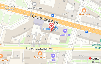 Сауна Селигер на карте
