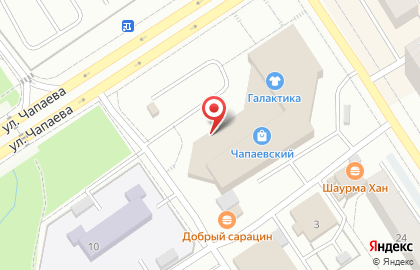 Книжный интернет-магазин Лабиринт на улице Чапаева на карте