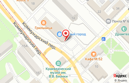 Торговый центр Старый город на Советской улице на карте