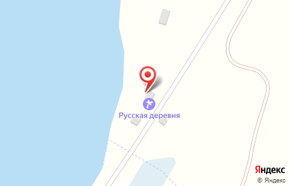 База отдыха Русская Деревня на карте