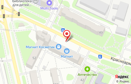 ОАО РАМфин на Красноармейской улице на карте