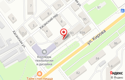 Ювелирный салон Аметист во Владивостоке на карте