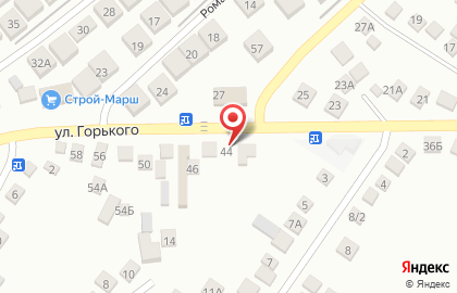 Строительная компания Феникс на улице Горького на карте