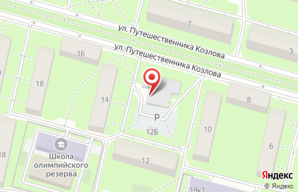 Петербургтеплоэнерго, ООО на улице Путешественника Козлова на карте