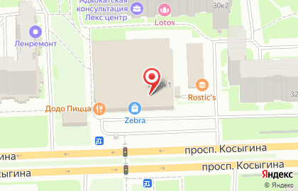 Магазин разливного пива на проспекте Косыгина, 30 к1 на карте
