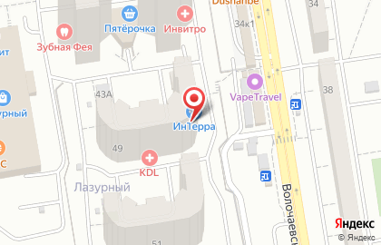 Клинико-диагностическая лаборатория KDL в Октябрьском районе на карте