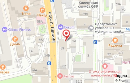 Закусочная Cheburek.me на проспекте Ленина на карте