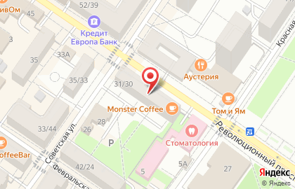 Хлебушко на Революционном проспекте на карте