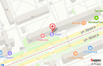 Торгово-сервисная компания Pixel в Кировском районе на карте