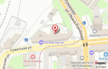 Ремонт стиральных машин и холодильников НН Сервис на Советской улице на карте
