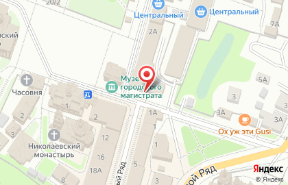Ювелирная мастерская Корона на Соборной площади на карте