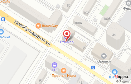 Сервисный центр Вавилон на Новобульварной улице на карте