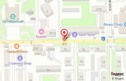 Киоск фастфудной продукции Кетчунез в Ростове-на-Дону на карте