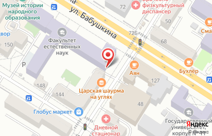 Маркет на улице Журавлёва на карте